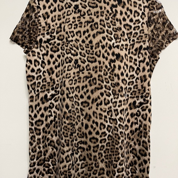 Vivianne  Rose leopard print top medium - Picture 4 of 9